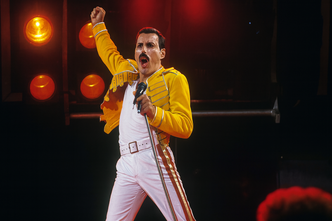 Freddie Mercury letztes Bild